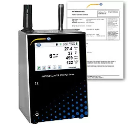 Air Quality MeterThe class 2 outdoor sound level meter PCE-428-EKIT-ICA, from the field of environmental measurement technology,Incl. Calibration Certificate