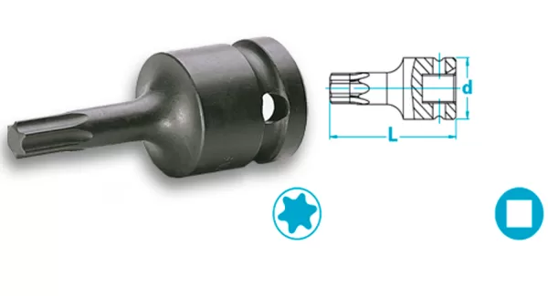 Atlas Copco-Exchangeable Bits for female Torx® screws