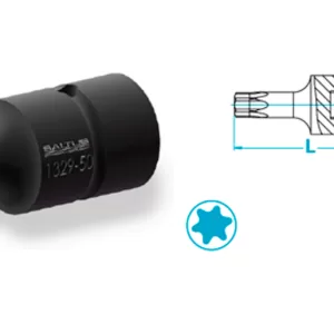 Atlas Copco-Bit socket for female Torx® screws, guided input