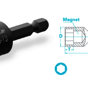 Atlas Copco-Nut setter with magnet