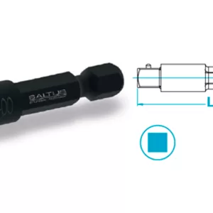 Atlas Copco-Universal adapter with hexagonal input drive and square output