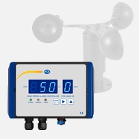 Wind Speed Alarm Controller PCE-WSAC 50 Incl. ISO Calibration Certificate