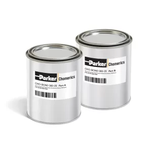 Parker CHO-BOND 360-20 TWO COMPONENT GENERAL PURPOSE ELECTRICALLY CONDUCTIVE EPOXY ADHESIVE