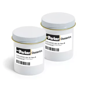 Parker CHO-BOND 584-29 TWO COMPONENT EASY TO USE CONDUCTIVE EPOXY ADHESIVE