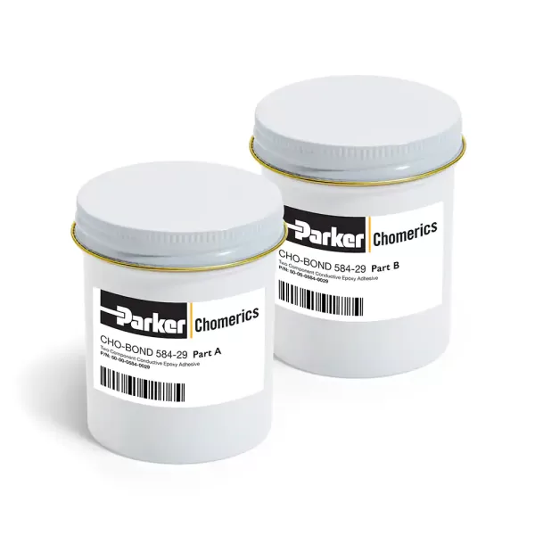 Parker CHO-BOND 584-29 TWO COMPONENT EASY TO USE CONDUCTIVE EPOXY ADHESIVE