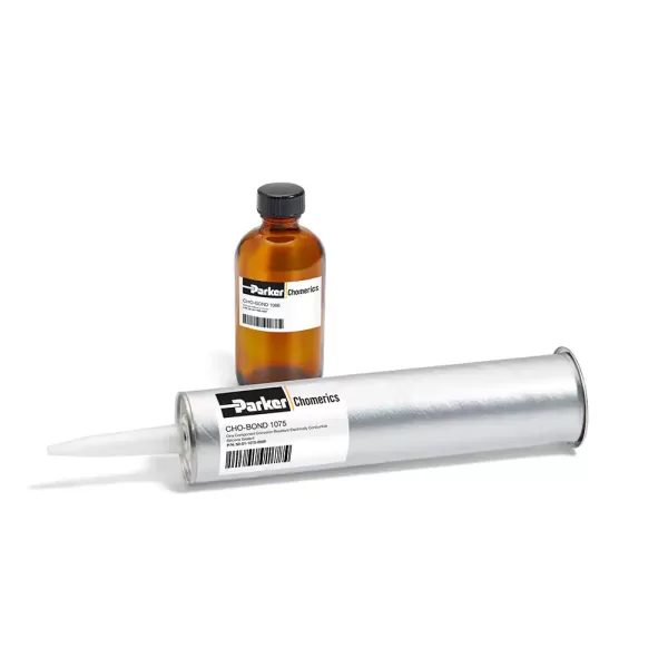 Parker CHO-BOND 1075 Silver-Plated Aluminum Filled Silicone Electrically Conductive Sealant for Corrosion Resistance