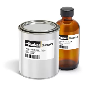 Parker CHO-SHIELD 571 Electrically Conductive Silver Epoxy Paint