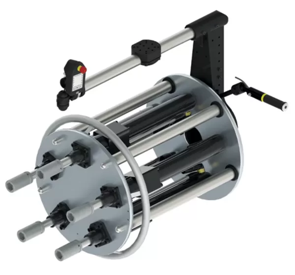 Atlas Copco- Horizontal Rotate Fixtures – Wheel Multiples