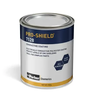 Parker PRO-SHIELD 7128 Electrically Conductive Silver Polyester Paint
