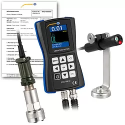 Vibration Data Logger PCE-VM 22-ICA incl. ISO Calibration Certificate