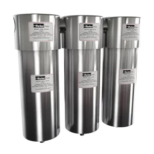 Parker Finite SN 3-Stage Stainless Steel Filters for Food Contact Applications