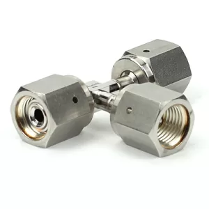 Hikelok Metal Gasket Face Seal Fittings-Weld Union Tee