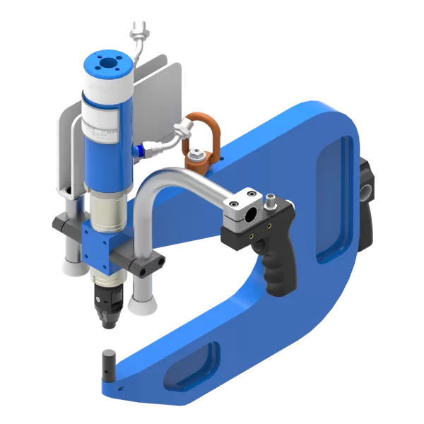 Atlas Copco-Henrob self-piercing rivet hydraulic tape feed system