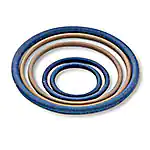 Parker Conductive Elastomer Jam Nut EMI Seals