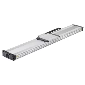 Parker 404LXR Slotless Linear Motor Driven, Dual Square Rail Guided Linear Positioners
