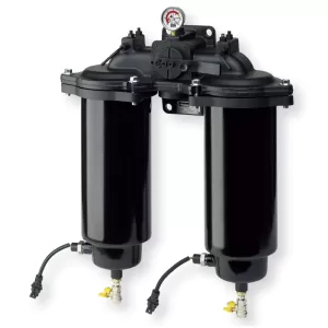 Parker Low Pressure In-Line Duplex Fuel Filter - DFBO Series