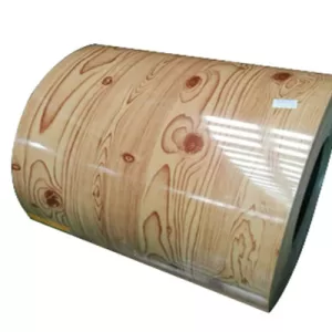 Gnee Steel- Galvanized Steel Coil PPGI Wooden Pattern