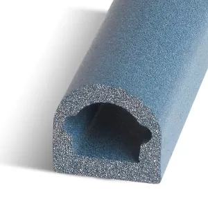 Parker Hollow-D Shape Electrically Conductive Extruded Elastomer Gaskets
