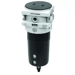 Parker P3Y Hi-Flow Particulate Filter - P3YF Series - Pneumatic Division Europe