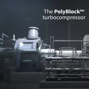 Atlas Copco- PolyBlock (TM) standardized non-geared compressor for PP/PE