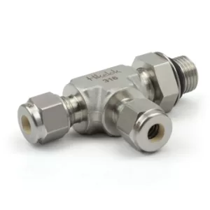 Hitelok Tube Fittings-Positionable Male Run Tee