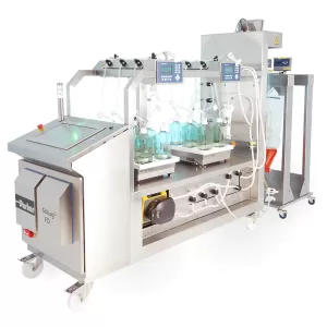 Parker Automated Bioprocessing System for Bulk Filtration and Dispense - SciLog FD