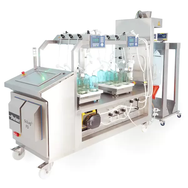 Parker Automated Bioprocessing System for Bulk Filtration and Dispense - SciLog FD