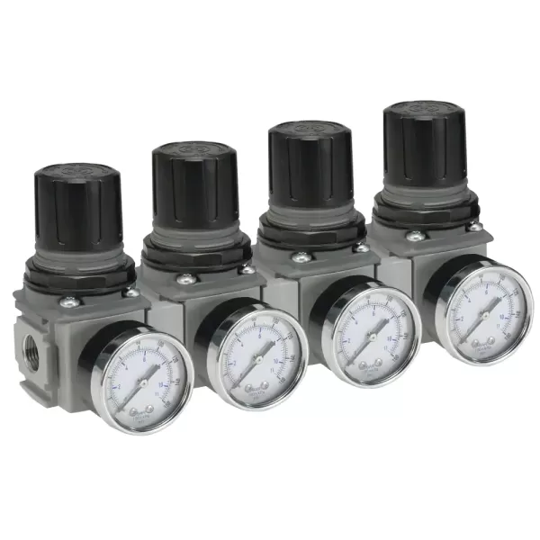 Parker Parker Global Air Prep System Compact Common Port Air Pressure Regulator - P32H Series