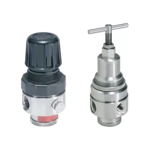 Parker Stainless Steel FRL System Standard Air Pressure Regulators - PR10/PR11 Series