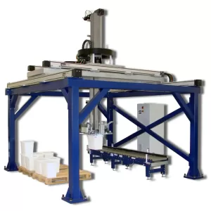 Parker Pallet Gantry Robots: Automated Palletizing/Depalletizing Handling Systems