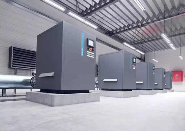 Atlas Copco- Oil-free rotary lobe blowers ZL (VSD)