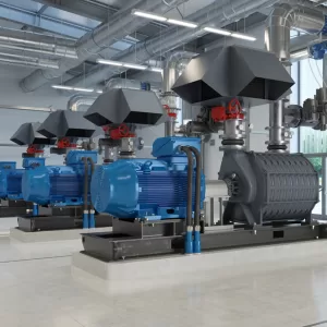Atlas Copco- Multistage centrifugal air blower and exhausters ZM