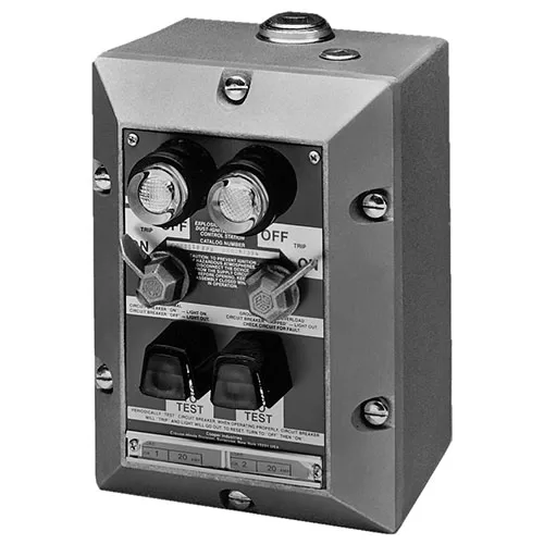Eaton - EGF Explosionproof Ground Fault Control Stations