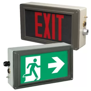 Eaton - Ex-Lite Division 2 and Zone 1 Hazardous Area LED Exit Signs