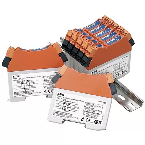 Eaton - MTL FP32 fieldbus trunk and spur surge protection - DIN rail