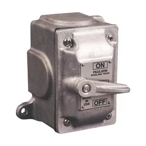 Eaton - Pauluhn Watertight Snap Switch