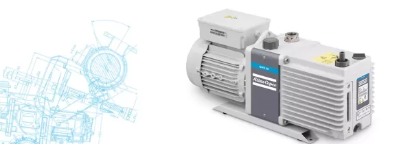 Atlas Copco-Two-stage oil-sealed rotary vane vacuum pumps