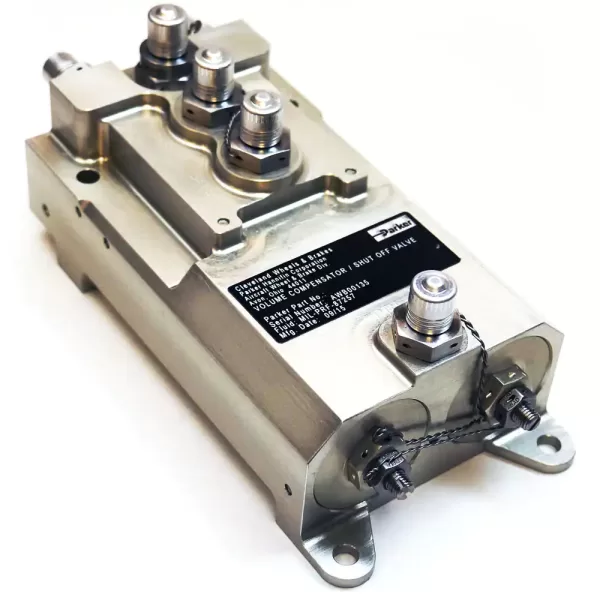Parker Aircraft Shutoff Valve Volume Compensators
