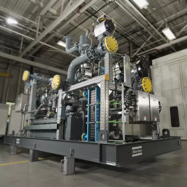 Atlas Copco- TurboBlock (TM) standardized centrifugal compressor