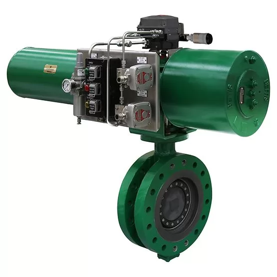 Fisher™ Digital Isolation™ Triple Offset Valve Solution