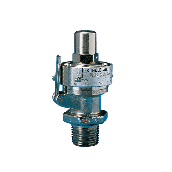 Kunkle Valve Models 1 and 2 Safety Valves