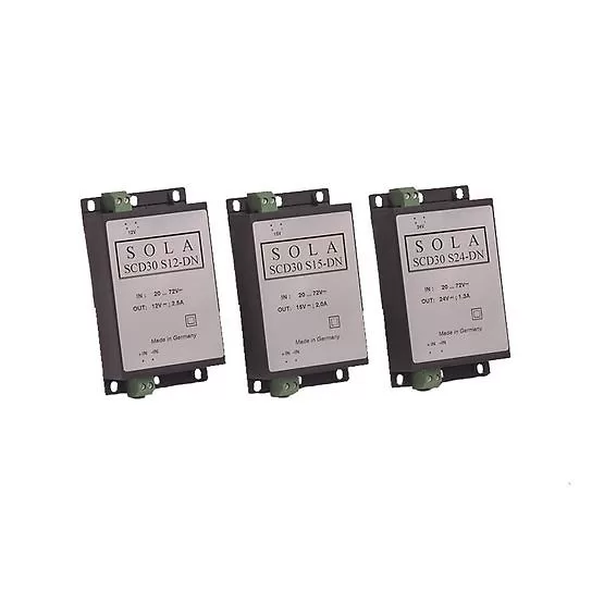 SolaHD™ SCD Encapsulated Industrial DC to DC Converter