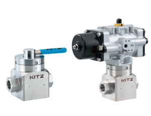 Kitz High pressure ball valve for hydrogen station