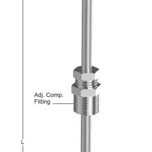 Tempsen R - 501 RTD with Thermowell & Adjustable Fitting
