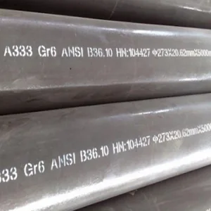 Gnee Steel- ASTM A333 Gr.6 Low Temperature Seamless Steel Pipe