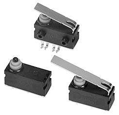 OMRON D2AW-R Sealed Ultra Subminiature Basic Switch with integrated Resisto