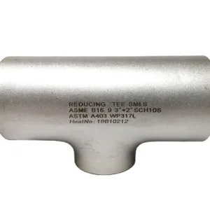 Gnee Steel - Stainless Steel Butt Reducing Tee