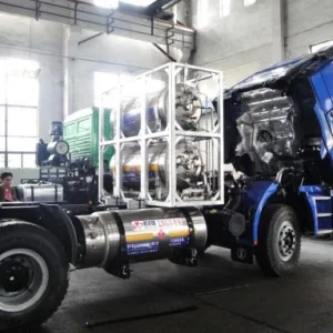 GMS  LNG Heavy Vehicle Tractor – Triple Cylinder Type