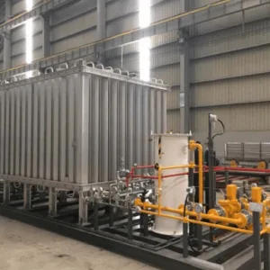 GMS LNG pressure regulator unit