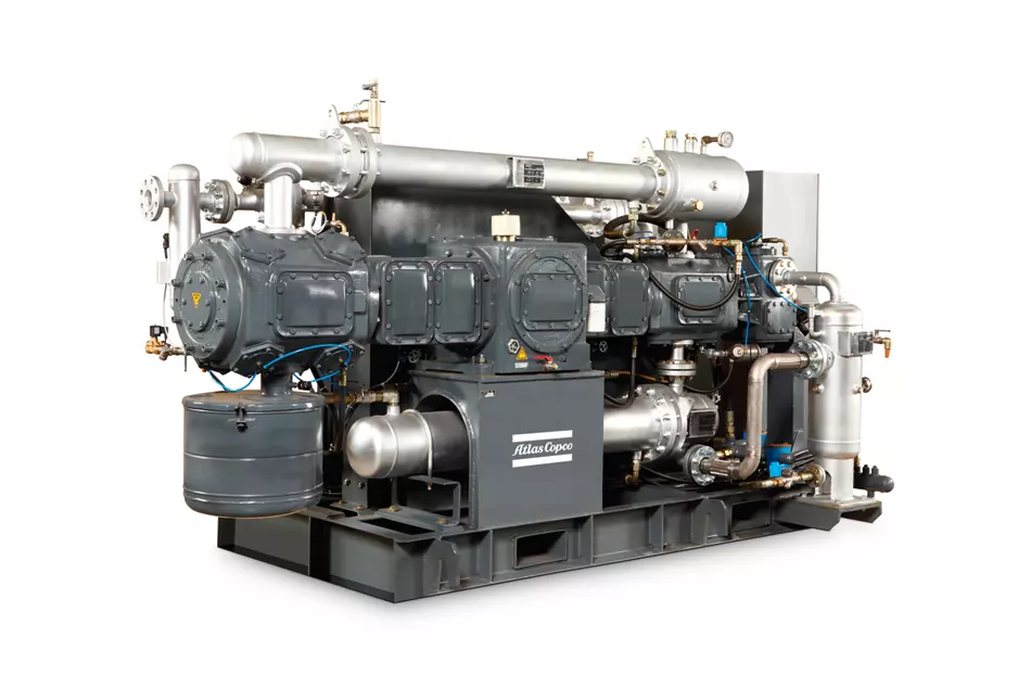 Atlas Copco-High pressure oil-free reciprocating piston compressors P